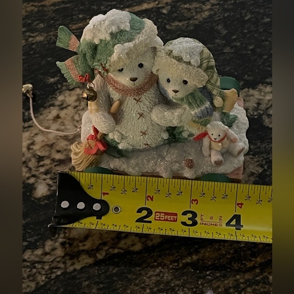 Cherished Teddies Ursula and Bernhard “In The Winter We Can Build A Snowman “ - Picture 1 of 11